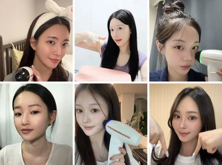 인플루언서 콘텐츠 캠페인 — 국내 크리에이터 6인